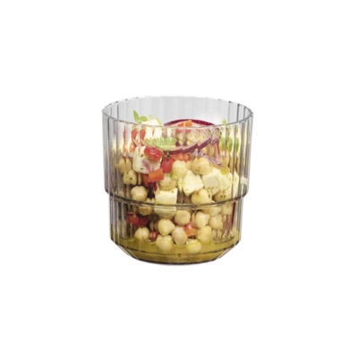 Gobelet Linea, gris, 220 ml, empilable, Ø 8.5 cm, H: 8 cm, en Tritan_3