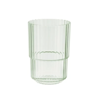 Gobelet Linea, vert, 400 ml, empilable, Ø 8.5 cm, H: 12 cm, en Tritan
