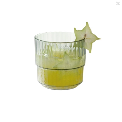 Gobelet Linea, vert, 220 ml, empilable, Ø 8.5 cm, H: 8 cm, en Tritan_2