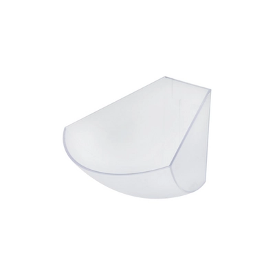 Bol pour support multiple, 19.5 x 16.5 cm H: 10.5 cm, transparent_1