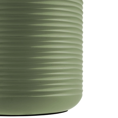 Flaschenkühler Element, aussen Ø 13 cm, H: 19.5 cm Beton, Farbe: Grün_3