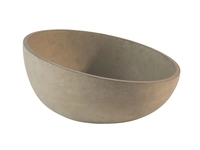 Element Schale, Ø 22 cm, H: 6/10.5 cm, 1.1L, Beton_1