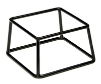 Buffetständer Multi, 18 x 18 cm, H: 10 cm Metall, schwarz ummantelt_1