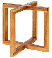 Support buffet Wood, 20 x 20 cm, H: 17.5 cm _1