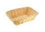 Tisch- und Buffetkorb 22 x 15 cm, H: 6 cm Polypropylen, hellbeige