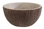 Schale Coconut, Ø 23 cm H: 12.5 cm., 2.2 l, Beton  