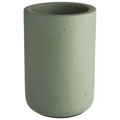 Element Rafraîchisseur de bouteille, vert,  Ø 12 cm, H: 19 cm, béton_1