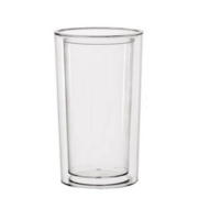 Pure Rafraîchisseur de bouteille Ø 13.5 cm,  H: 23 cm, clair, double paroi, SAN