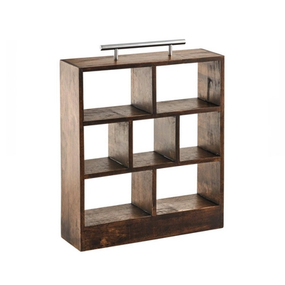 High Tea Rack, 34 x 10 cm, H: 38 cm Holz, dunkelbraun_1