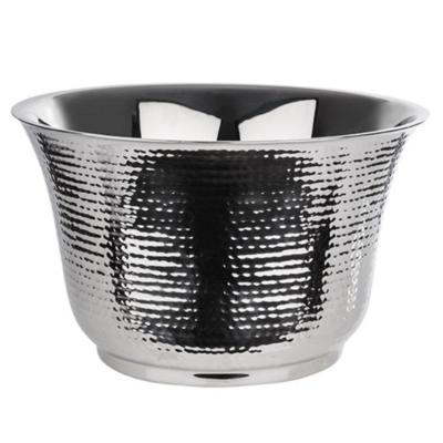 Rafraîcheur de bouteille Ø 33 cm, H: 20 cm, 8 L, argent, martelé, double paroi_1