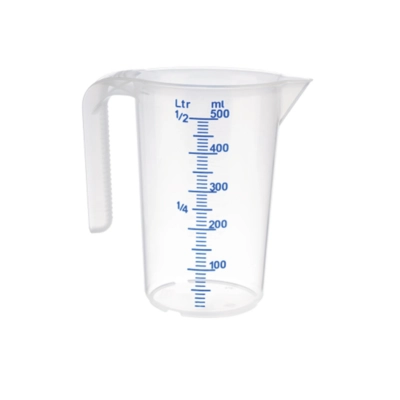 Messbecher, Polypropylen, H: 14 cm, 0.5 L _1