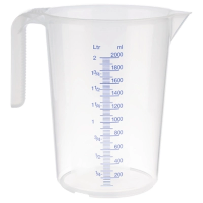 Messbecher, Polypropylen, H: 20.5 cm, 2 L _1