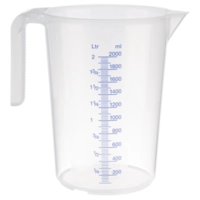 Messbecher, Polypropylen, H: 20.5 cm, 2 L 