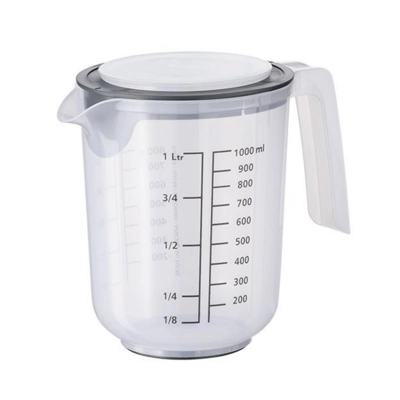 Messbecher mit Deckel, Polypropylen, H: 16 cm, 1 L _1