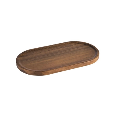 Planche de service, 28.5 x 15.5 cm, H: 1.5 cm en bois d'acacia_1