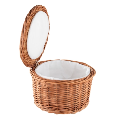 Eierkorb, Ø 26 cm, H: 17 cm stabile Vollweide_1