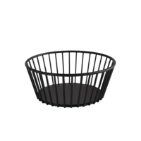 Urban Corbeille, Ø 17 cm, H: 7 cm, noir 