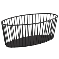 Urban Korb, 30 x 14 cm, H: 12 cm, schwarz 