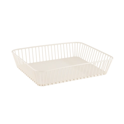 GN 1/2 Urban Korb, 32.5 x 26.5 cm, H: 7.5 cm, weiss_1