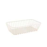 GN 1/4 Urban Korb, 26.5 x 16.2 cm, H: 7.5 cm, weiss
