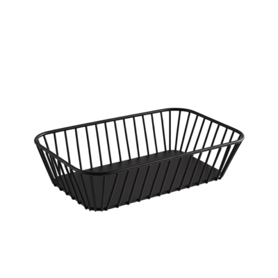 GN 1/4 Urban Korb, 26.5 x 16.2 cm, H: 7.5 cm,  schwarz_1