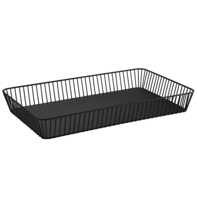 GN 1/1 Urban Korb, 53 x 32.5 cm, H: 7.5 cm, schwarz_1