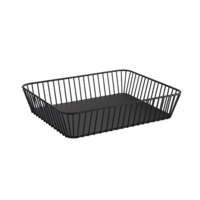 GN 1/2 Urban Korb, 32.5 x 26.5 cm,H: 7.5 cm, schwarz