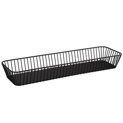 GN 2/4 Urban Korb, 53 x 16.2 cm, H: 7.5 cm, schwarz_1