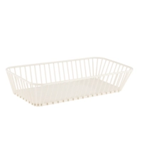 GN 1/3 Urban Korb, 32.5 x 17.6 cm, H: 7.5 cm, weiss