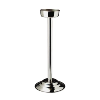 Weinkühlerständer, Innenmass Ø 15 cm, H: 68 cm Edelstahl, hochglanzpoliert