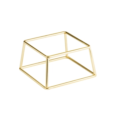 Présentoir de buffet Multi, 18 x 18 cm, H: 10 cm,  métal, or_1