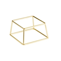 Présentoir de buffet Multi, 18 x 18 cm, H: 10 cm,  métal, or