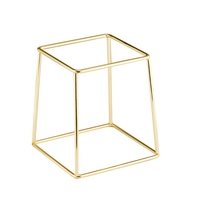 Présentoir de buffet Multi, 18 x 18 cm, H: 20 cm,  métal, or