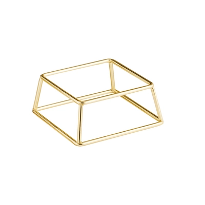 Présentoir de buffet Multi, 18 x 18 cm, H: 8 cm,  métal, or_1