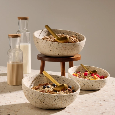 Bol Terrazzo, Ø 26 cm, H: 7.5 / 13 cm, 1.7 l _3