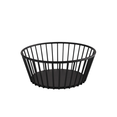 Urban Korb, Ø 17 cm, H: 6.5 cm, schwarz _1