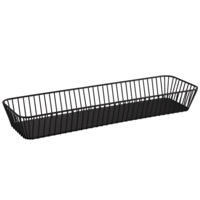 GN 2/4 Urban Korb, 53 x 16.2 cm, H: 7 cm, schwarz