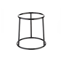 Buffetständer Multi Round, Ø 15.5/18 cm, H: 18 cm Metall, schwarz ummantelt