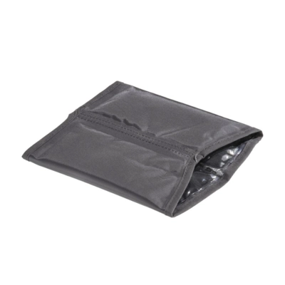 Champagnerkühler Kühlmanschette, Ø 11 cm, H: 18 cm Polyethylen, schwarz_1