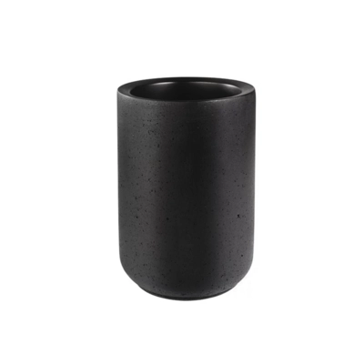 Flaschenkühler Element,Ø 12 cm, H:19.5 cm schwarz, Beton   _1