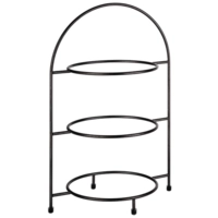 Serviergestell Industrial, 29 x 19.5 cm, H: 43 cm Metall, anthrazit