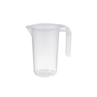 Pichet gradué, polypropylene, H: 12 cm, 0.25 L 