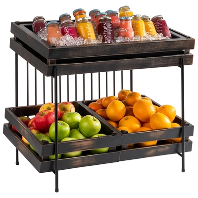 Présentoir buffet, 49 x 38.5 cm, H: 48 cm  _3
