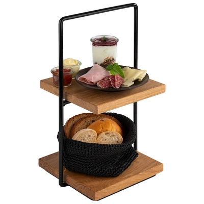 2-stufige Etagère, Perfecto, 23 x 20 cm, H: 40.5 cm_2