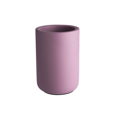 Flaschenkühler Element, Ø 12 cm, H: 19.5 cm, lila, Beton_1