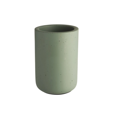 Flaschenkühler Element, Ø 12 cm, H: 19.5 cm, grün, Beton_1