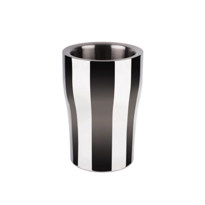 Waist Rafraîchisseur de bouteille Ø 13 cm, H: 19cm argent poli, en acier inoxydable, double paroi_1