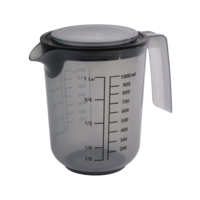 Tasse à remuer avec couvercle, Ø 12.5 cm, H: 16cm 1 litre