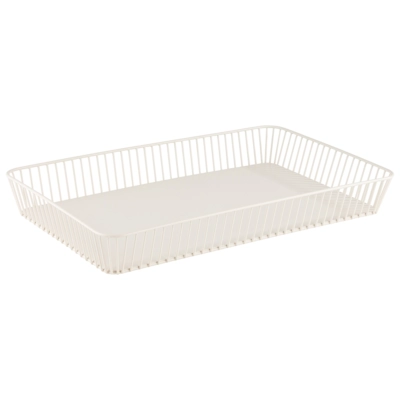 GN 1/1 Urban Korb, 53 x 32.5 cm, H: 7.5 cm, weiss_1