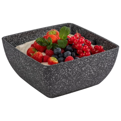 Schale Frostfire grau, 19 x 19 cm, H: 9 cm, 1.5l _3